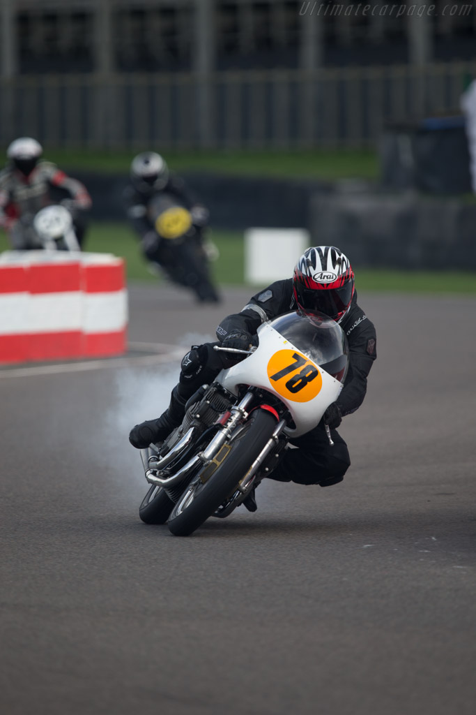 Gilera 4  - Entrant: Mark Kay - Driver: Brian Richards / Gordon Russell - 2014 Goodwood Revival