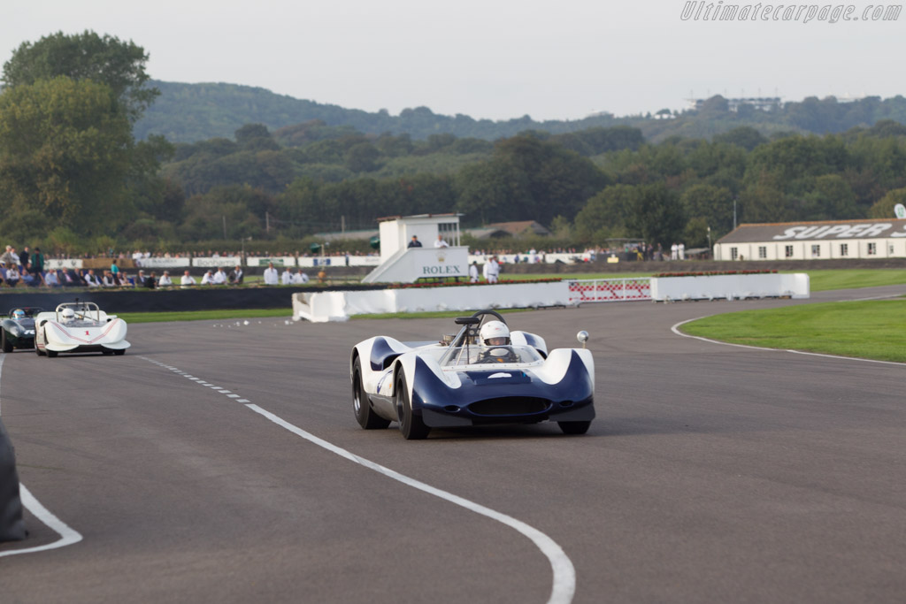 Huffaker Mk8 Chevrolet - Chassis: SKOGMO - Entrant: Pier Enrico Tonetti - Driver: Piero Enrico Tonetti - 2014 Goodwood Revival