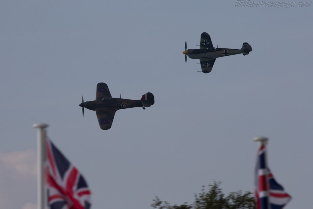 Hurricane & Hispano HA-112   - 2014 Goodwood Revival