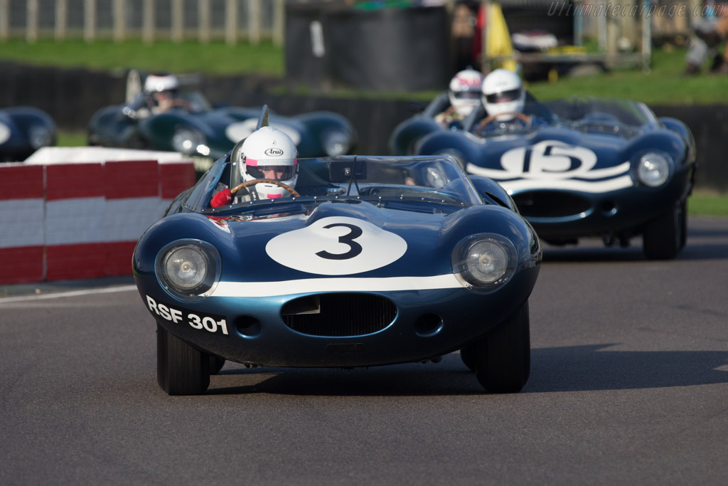 Jaguar D-Type Long Nose - Chassis: XKD 606 - Entrant: The Louwman Museum - Driver: Quirina Louwman - 2014 Goodwood Revival