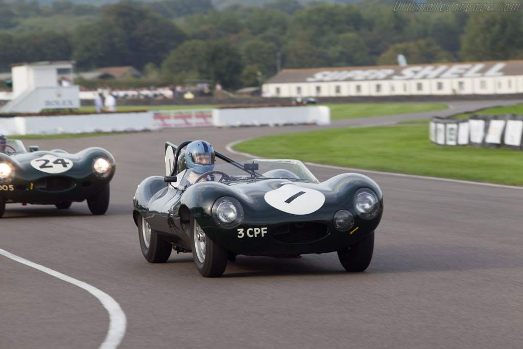 Jaguar D-Type Works - Chassis: XKD 406 - Driver: Lukas Huni - 2014 Goodwood Revival