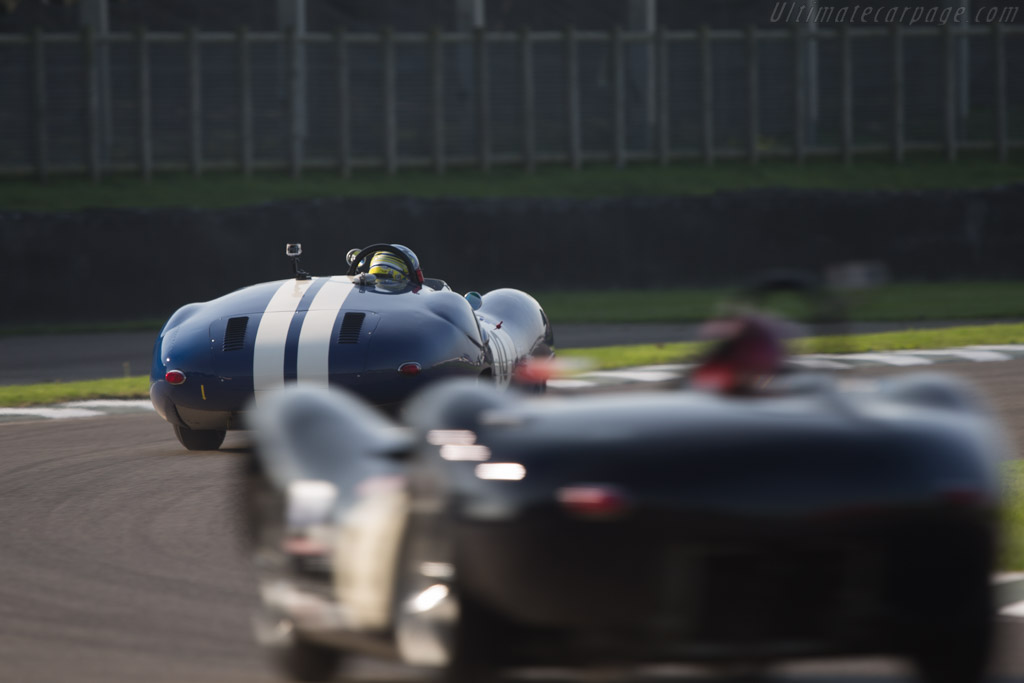 Lister Costin Jaguar - Chassis: BHL 135 - Entrant: John Kent - Driver: Richard Kent / Chris Harris - 2014 Goodwood Revival