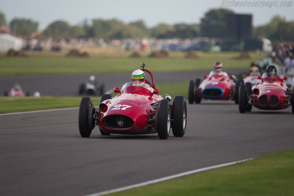 Maserati 250F - Chassis: 2522 (2507) - Driver: Jose Albuquerque - 2014 Goodwood Revival