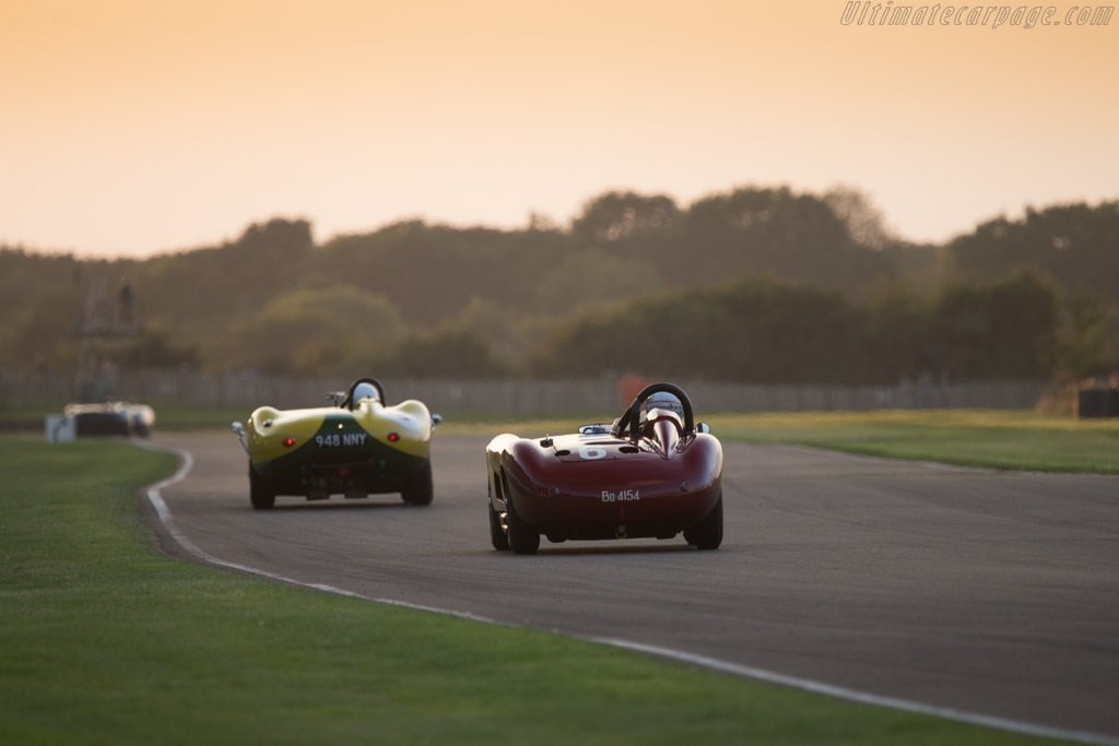 Maserati 300S - Chassis: 3059 - Entrant: Scuderia del Viadotto - Driver: David Franklin / Carlo Vogele - 2014 Goodwood Revival