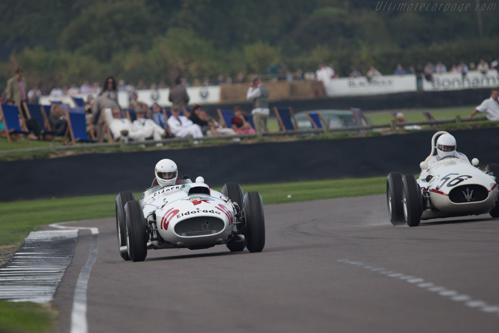 Maserati 420M/58 Eldorado - Chassis: 4203 - Entrant: Panini Collection - Driver: Matteo Panini - 2014 Goodwood Revival