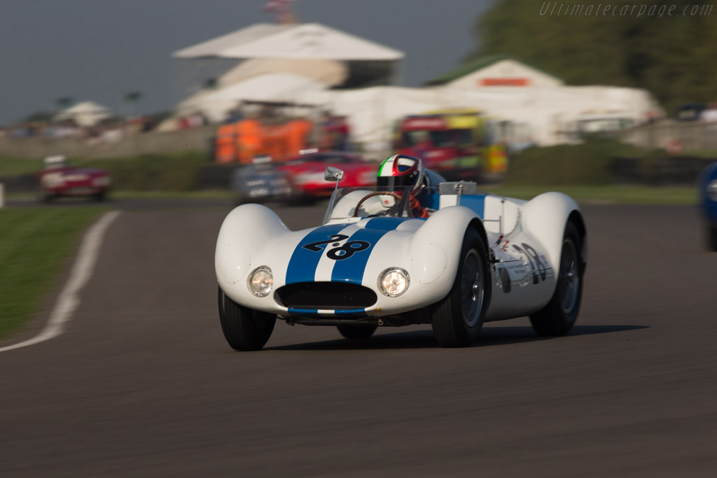 Maserati Tipo 61 Birdcage - Chassis: 2457 - Entrant: Ten Tenths Ltd - Driver: Marino Franchitti - 2014 Goodwood Revival