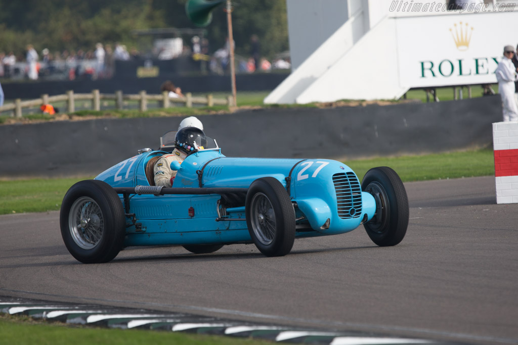 Maserati V8RI - Chassis: 4503 - Driver: Josef Otto Rettenmaier - 2014 Goodwood Revival