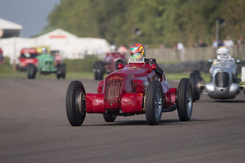 Maserati V8RI - Chassis: 4501 - Entrant: Michael Gans - Driver: Andrew Wolfe - 2014 Goodwood Revival