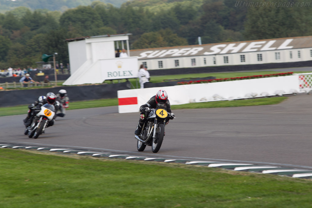 Norton Manx  - Entrant: R.R. Charlie Banyard Smith - Driver: Glen Richards / Scott Smart - 2014 Goodwood Revival
