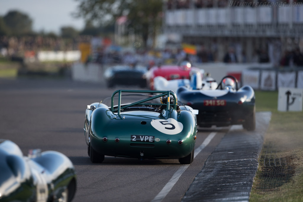 Aston Martin DBR2 - Chassis: DBR2/1 - Entrant: Anthony Bamford - Driver: Andrew Newall - 2015 Goodwood Revival