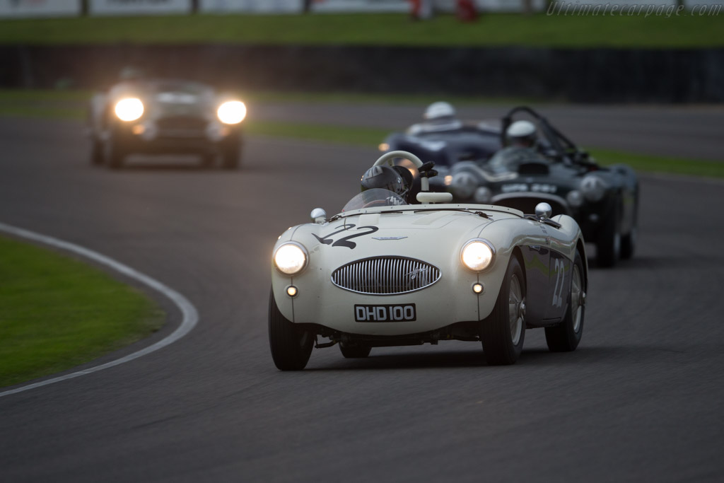 Austin Healey 100S - Chassis: AHS 3603 - Entrant: Karsten le Blanc - Driver: Karsten le Blanc / Nigel Greensall - 2015 Goodwood Revival