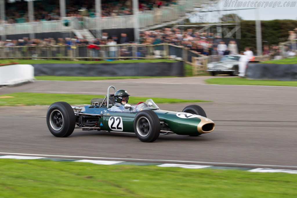 Brabham BT7 Climax - Chassis: F1-1-63 - Entrant: Montana Motorsports - Driver: James King - 2015 Goodwood Revival