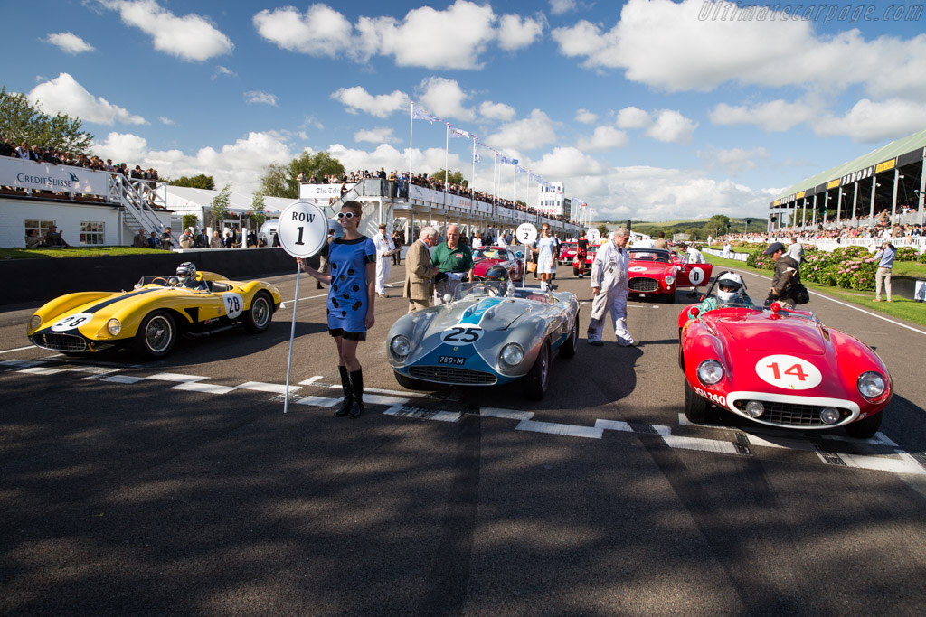 Ferrari 750 Monza - Chassis: 0568M - Driver: Carlos Monteverde - 2015 Goodwood Revival
