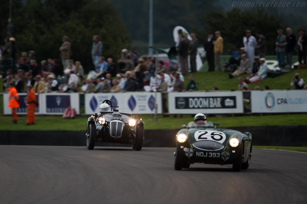 Frazer Nash Le Mans Replica - Chassis: 421/100/159 - Entrant: Ian Dalglish - Driver: Ian Dalglish / Joe Twyman - 2015 Goodwood Revival