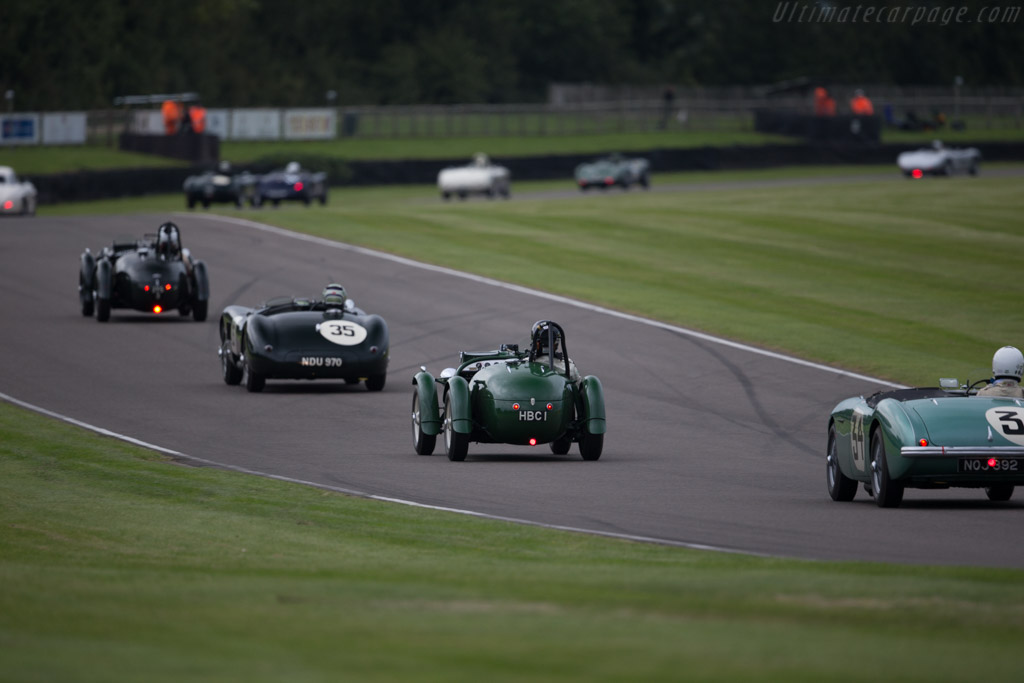 Frazer Nash Le Mans Replica - Chassis: 421/100/119 - Entrant: Tim Summers - Driver: Tim Stummers / Richard Meaden - 2015 Goodwood Revival