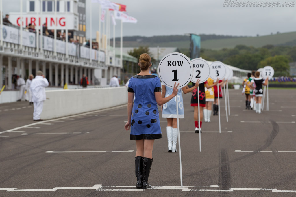 Grid girls   - 2015 Goodwood Revival