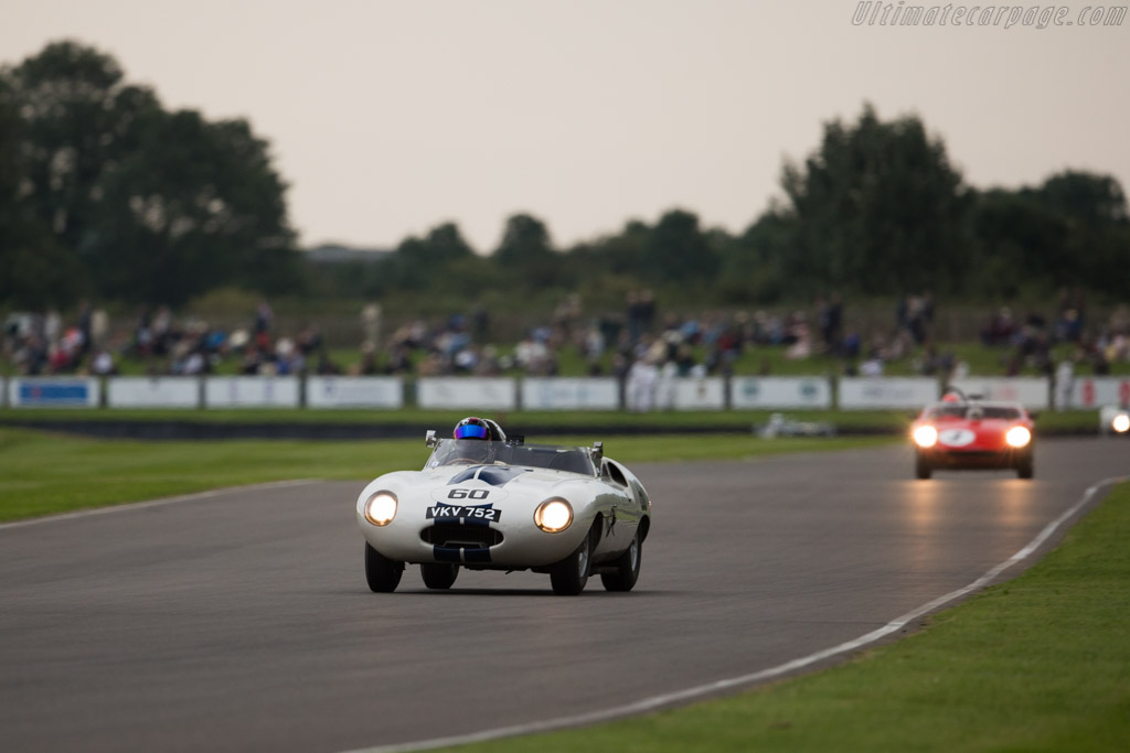 Jaguar E2A - Chassis: E2A - Entrant: Stefan Ziegler - Driver: Gregor Fisken - 2015 Goodwood Revival