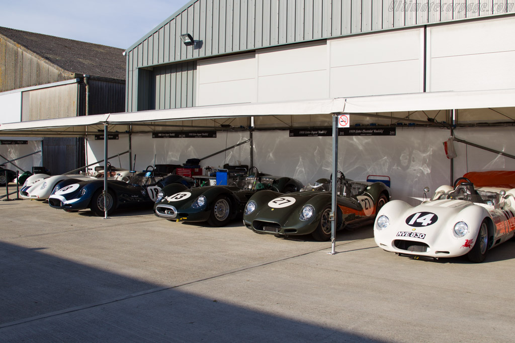Lister Knobbly Chevrolet - Chassis: BHL 127 - Driver: Kriton Lendoudis - 2015 Goodwood Revival