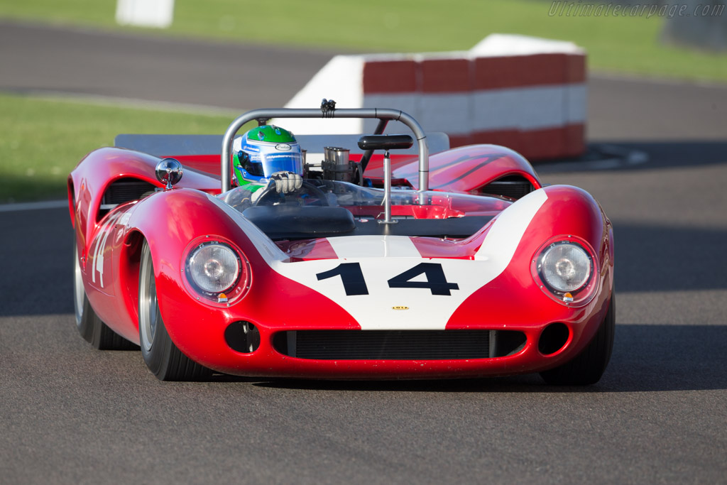 Lola T70 Mk2 Spyder - Chassis: SL71/48 - Entrant: Philip Hall - Driver: Nick Padmore - 2015 Goodwood Revival