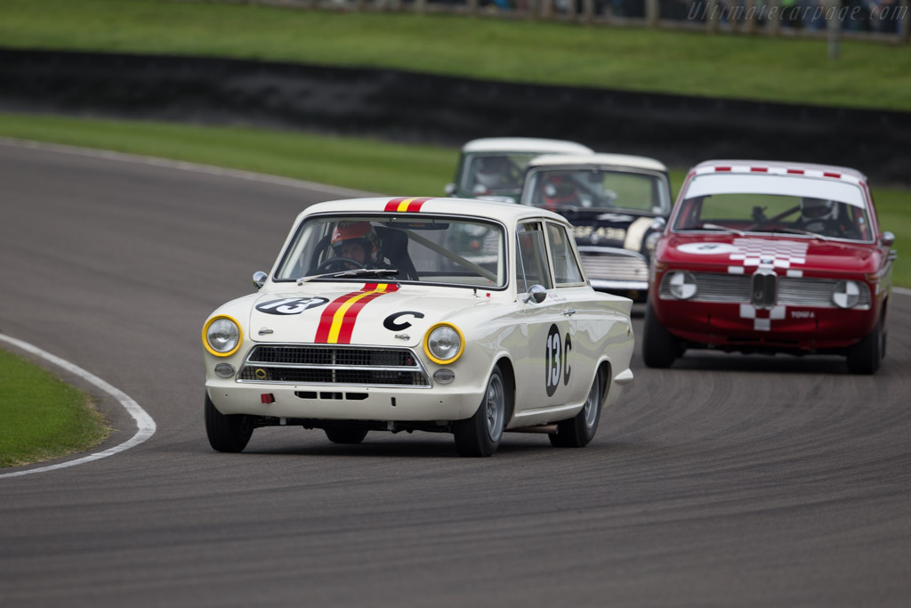 Lotus Cortina  - Driver: Shaun Lynn - 2015 Goodwood Revival