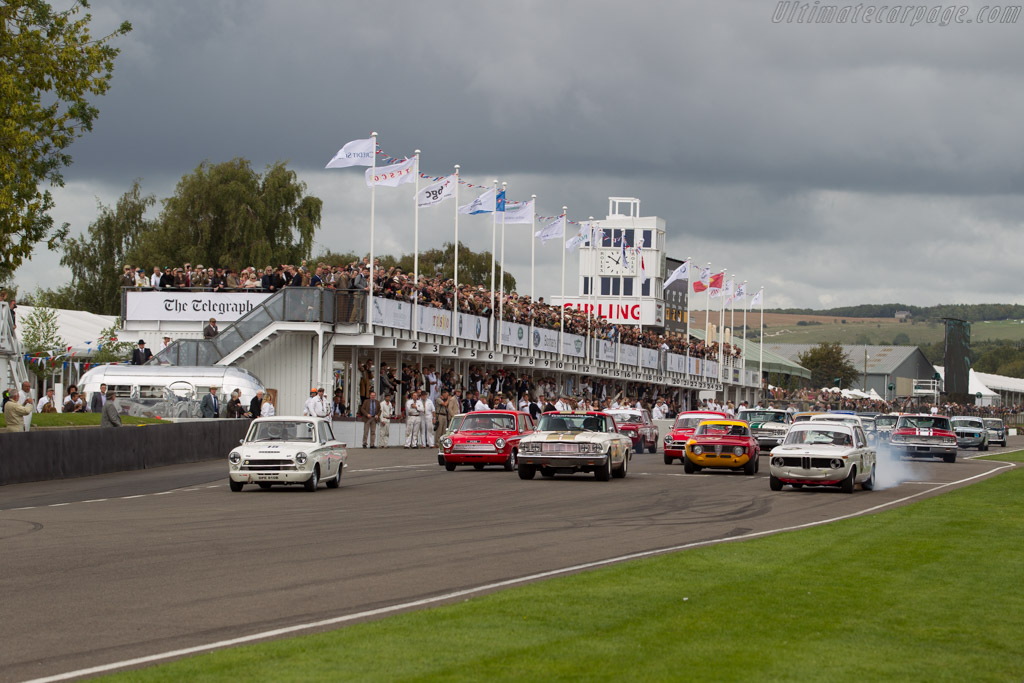 Lotus Cortina  - Entrant: Gavin Henderson - Driver: Rory Henderson - 2015 Goodwood Revival