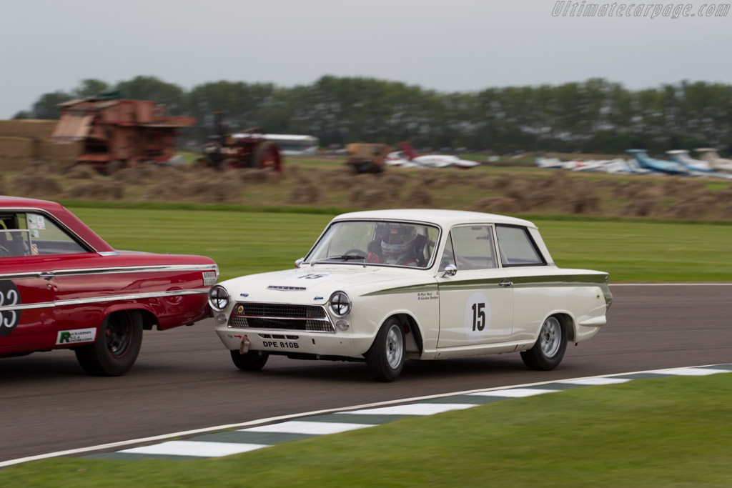 Lotus Cortina  - Driver: Matt Neal - 2015 Goodwood Revival
