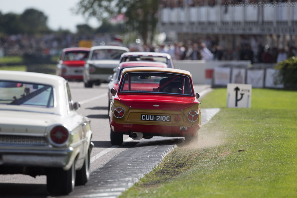Lotus Cortina  - Entrant: Gavin Henderson - Driver: Mat Jackson - 2015 Goodwood Revival