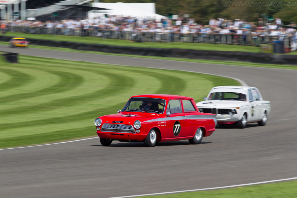 Lotus Cortina  - Entrant: Andrew Mike - Driver: Andrew Jordan - 2015 Goodwood Revival