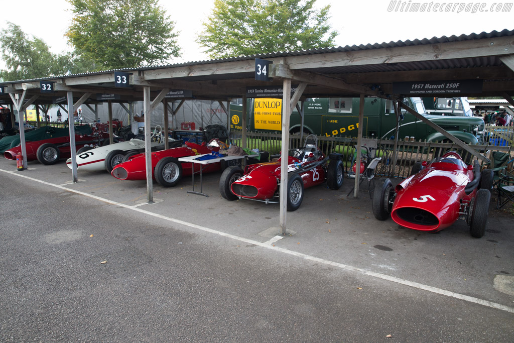 Maserati 250F - Chassis: 2532 - Entrant: Ten Tenths ltd. - Driver: Mark Hales - 2015 Goodwood Revival
