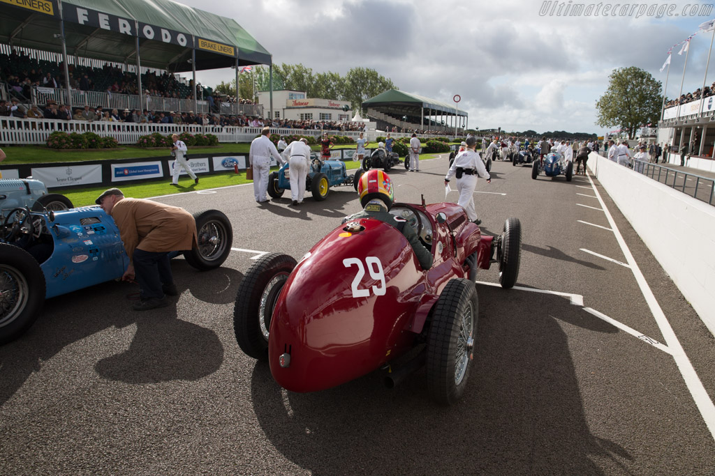 Maserati V8RI - Chassis: 4501 - Entrant: Michael Gans - Driver: Andrew Wolfe - 2015 Goodwood Revival