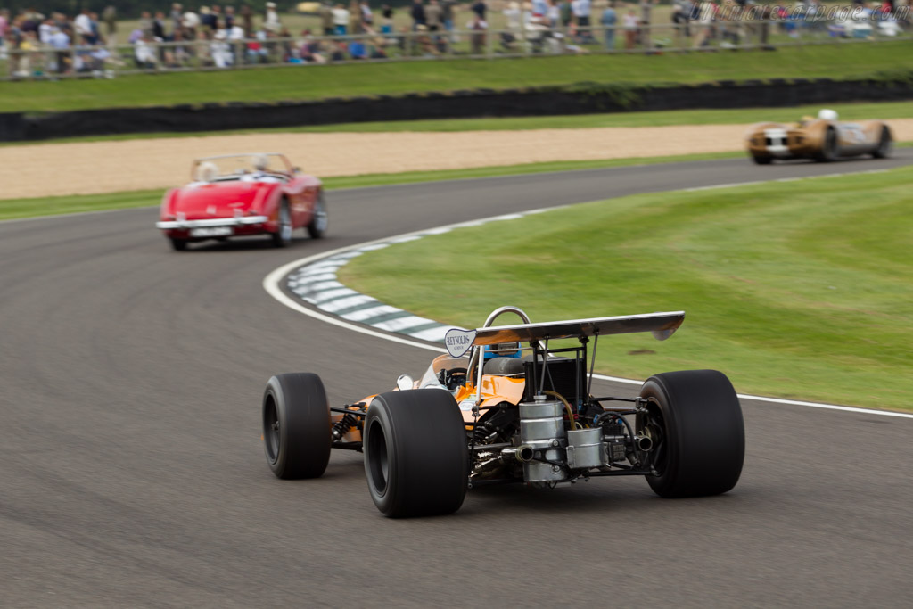 McLaren M14A Cosworth - Chassis: M14A/2 - Entrant: ROFGO Collection - Driver: Darren Turner - 2015 Goodwood Revival