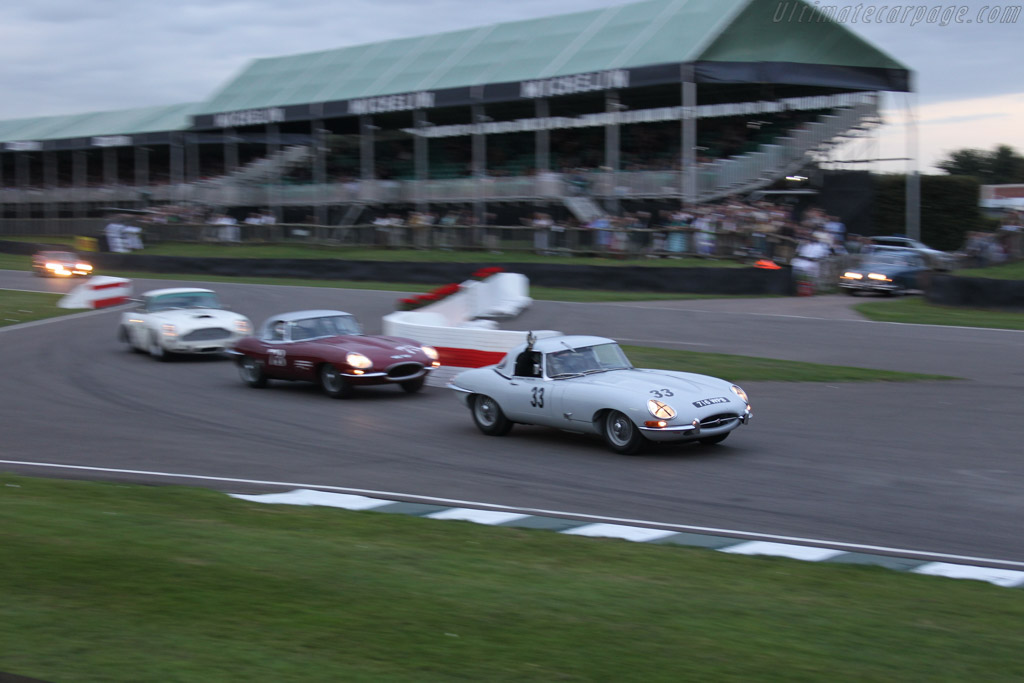 Jaguar E-Type - Chassis: 850228 - Driver: Rob Hall / Katerina Kyvalova - 2016 Goodwood Revival