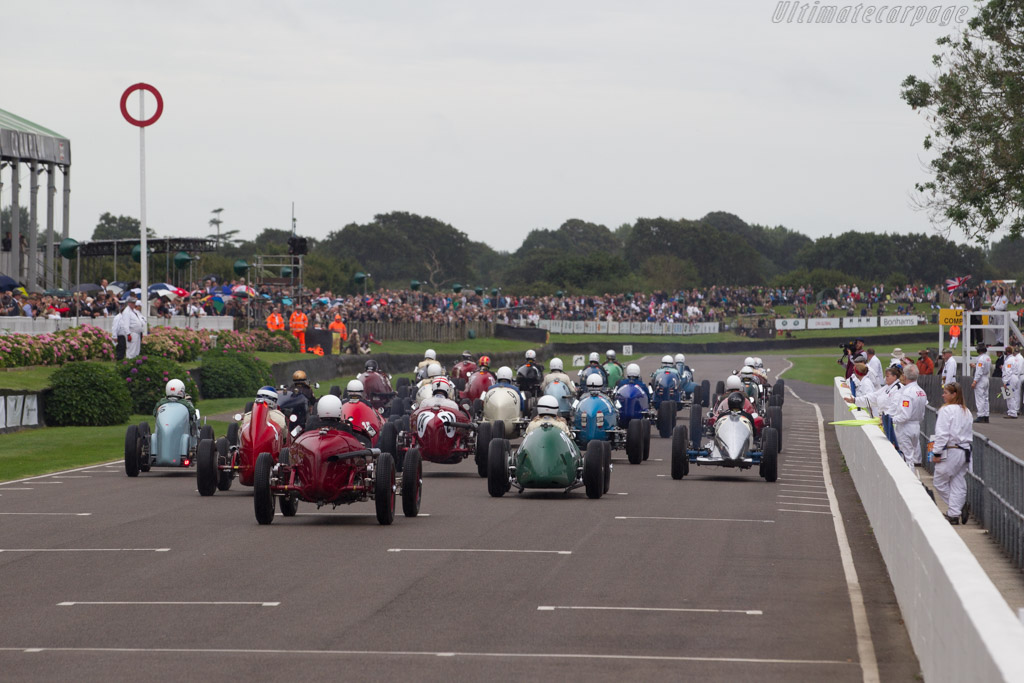Off they go   - 2016 Goodwood Revival
