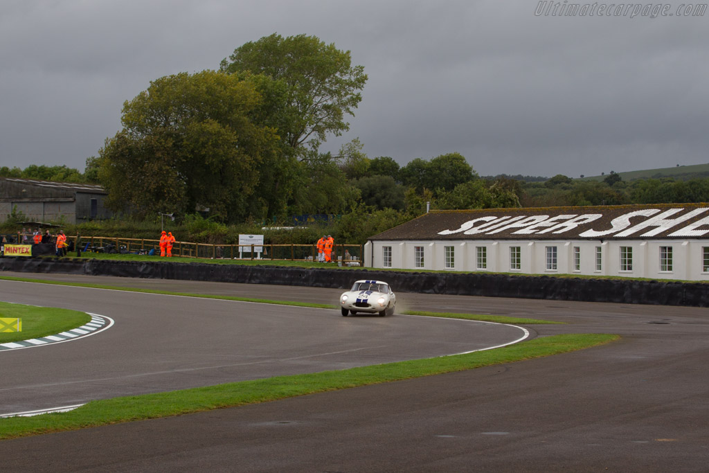 Jaguar E-Type  - Entrant: Gregor Fisken - Driver: Gregor Fisken / Tom Kristensen - 2017 Goodwood Revival