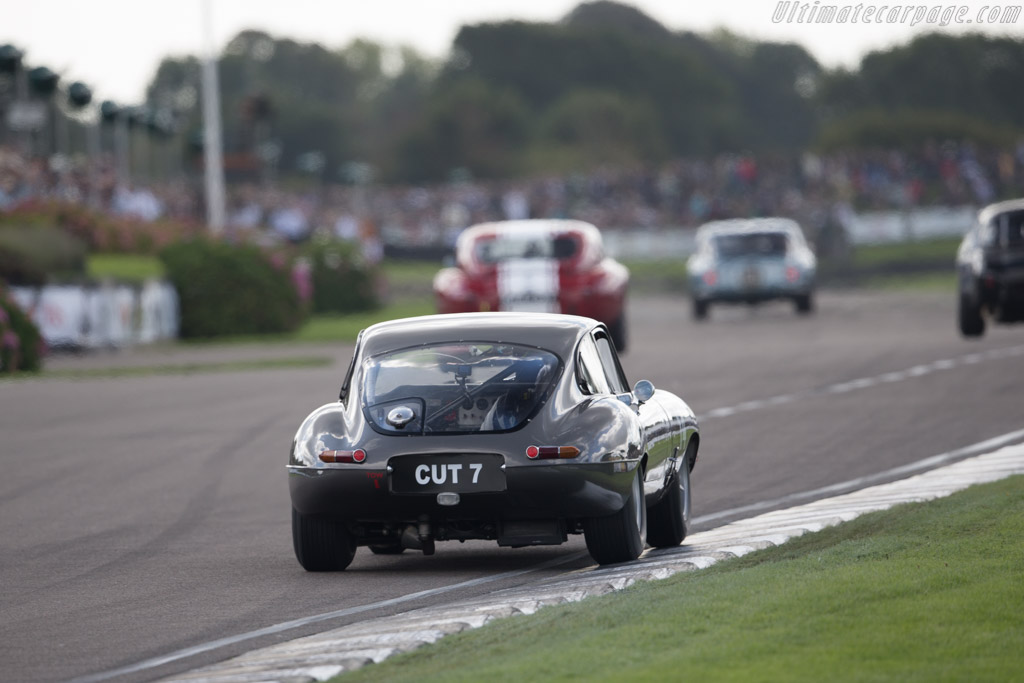 Jaguar E-Type FHC  - Entrant: Richard Meins - Driver: Rob Huff / Richard Meins - 2017 Goodwood Revival