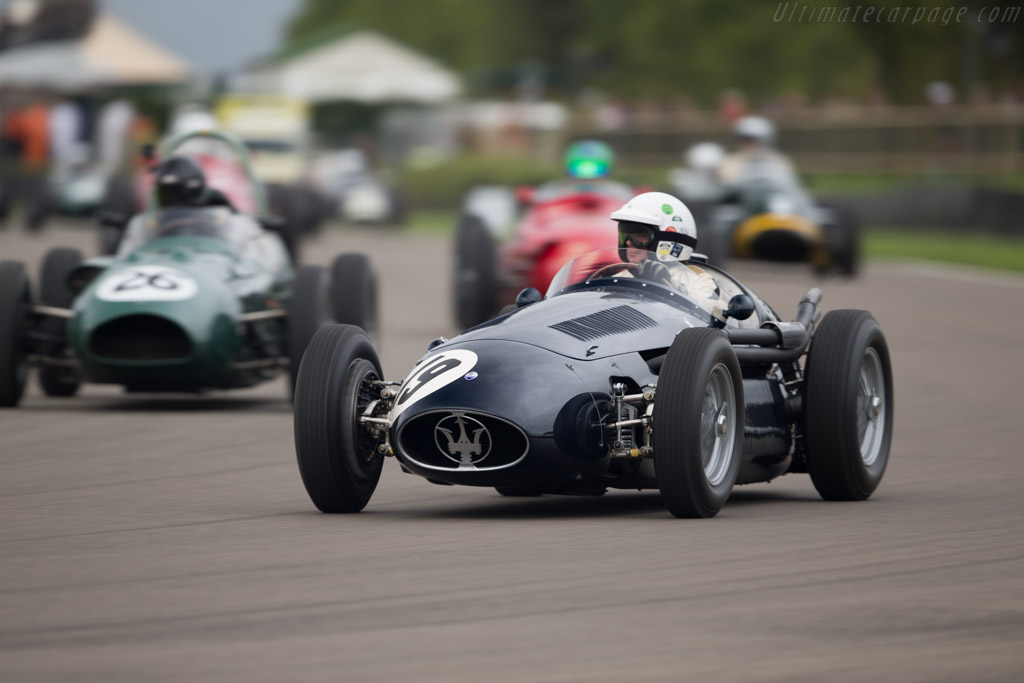 Maserati 250F - Chassis: 2504 (2509) - Entrant: Christian Glaesel - Driver: Gary Pearson - 2017 Goodwood Revival