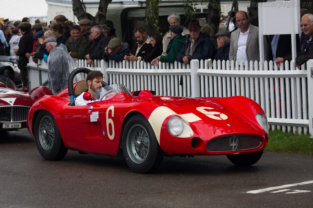 Maserati 300S - Chassis: 3059 - Entrant: Scuderia del Viadotto - Driver: Carlo Vogele - 2017 Goodwood Revival