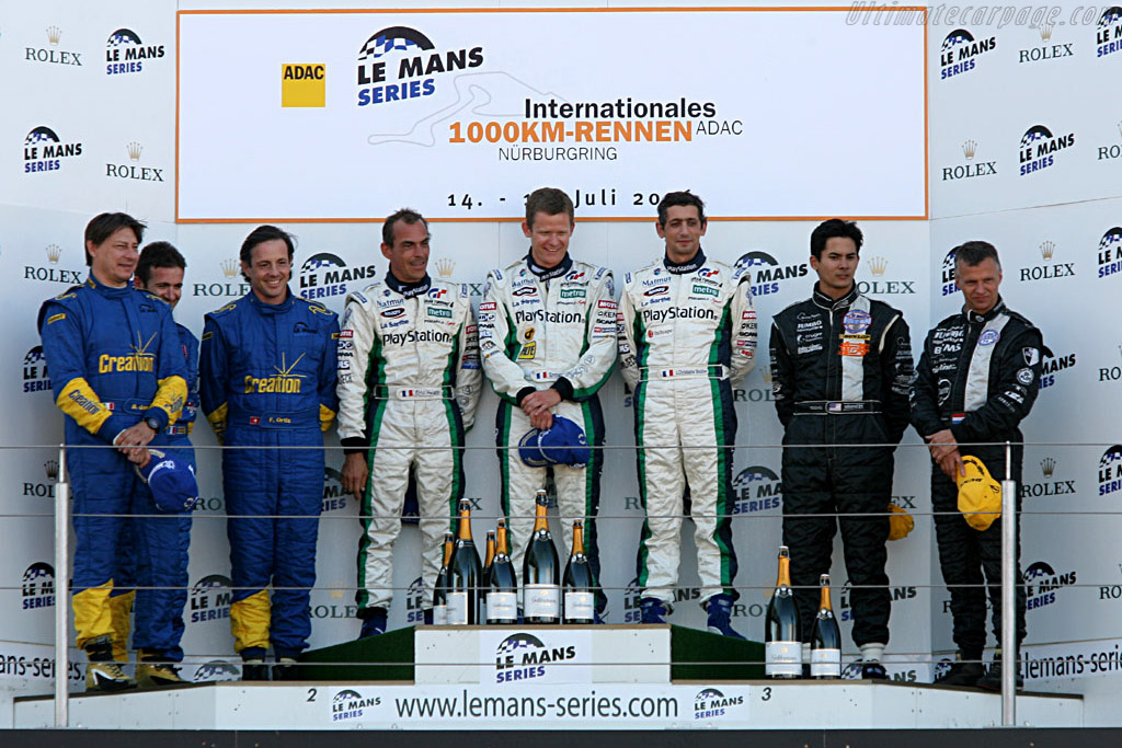 An all-Judd podium   - 2006 Le Mans Series Nurburgring 1000 km