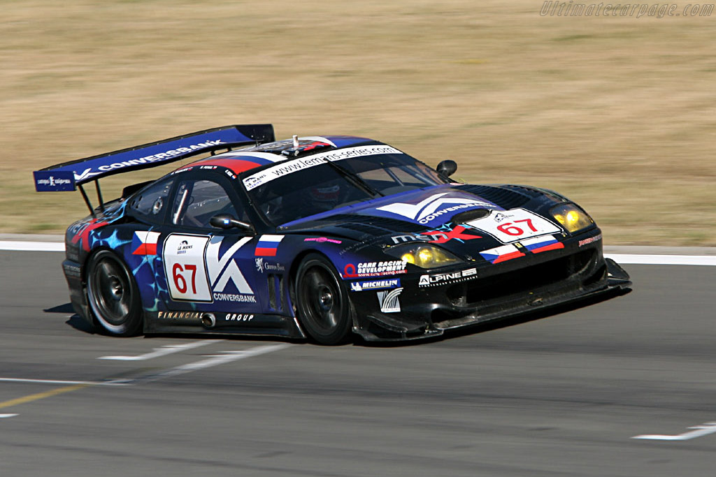 Ferrari 550 GTS Maranello - Chassis: CRD 09 - Entrant: Convers Menx Team - 2006 Le Mans Series Nurburgring 1000 km