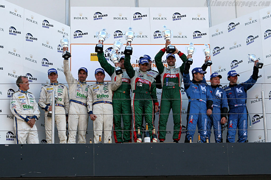 GT1 podium   - 2006 Le Mans Series Nurburgring 1000 km