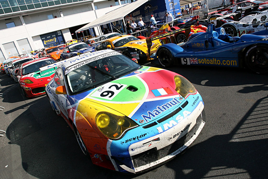 Parc Ferme - Chassis: WP0ZZZ99Z4S693088 - Entrant: IMSA Performance Matmut - 2006 Le Mans Series Nurburgring 1000 km