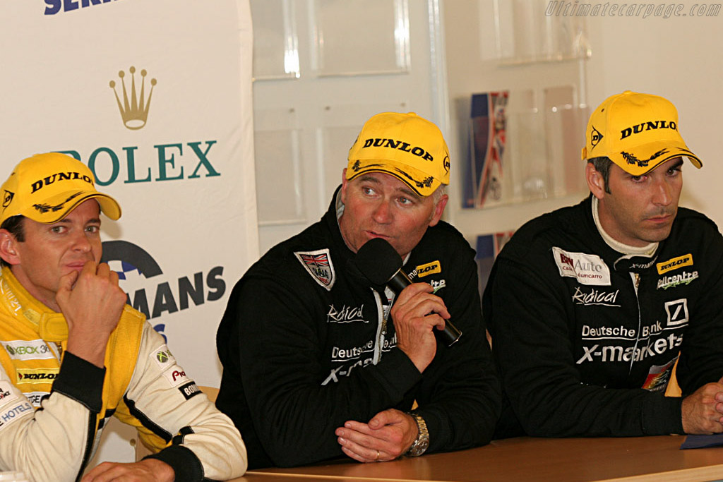 There was a lot to talk about between these three   - 2006 Le Mans Series Nurburgring 1000 km