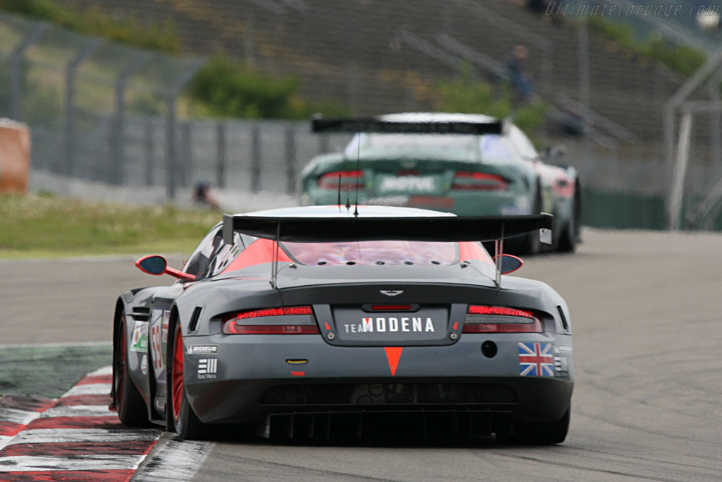 .. the tables were quickly turned. - Chassis: DBR9/101 - Entrant: Team Modena - 2007 Le Mans Series Nurburgring 1000 km