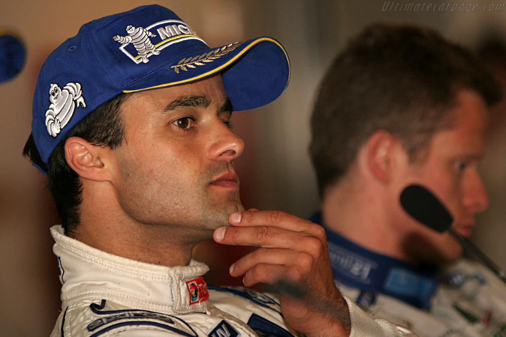 Lamy contemplating his win   - 2007 Le Mans Series Nurburgring 1000 km