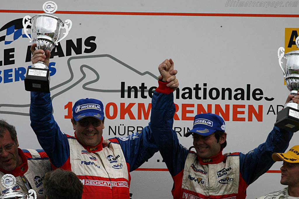 P2 winners Newton and Erdos   - 2007 Le Mans Series Nurburgring 1000 km