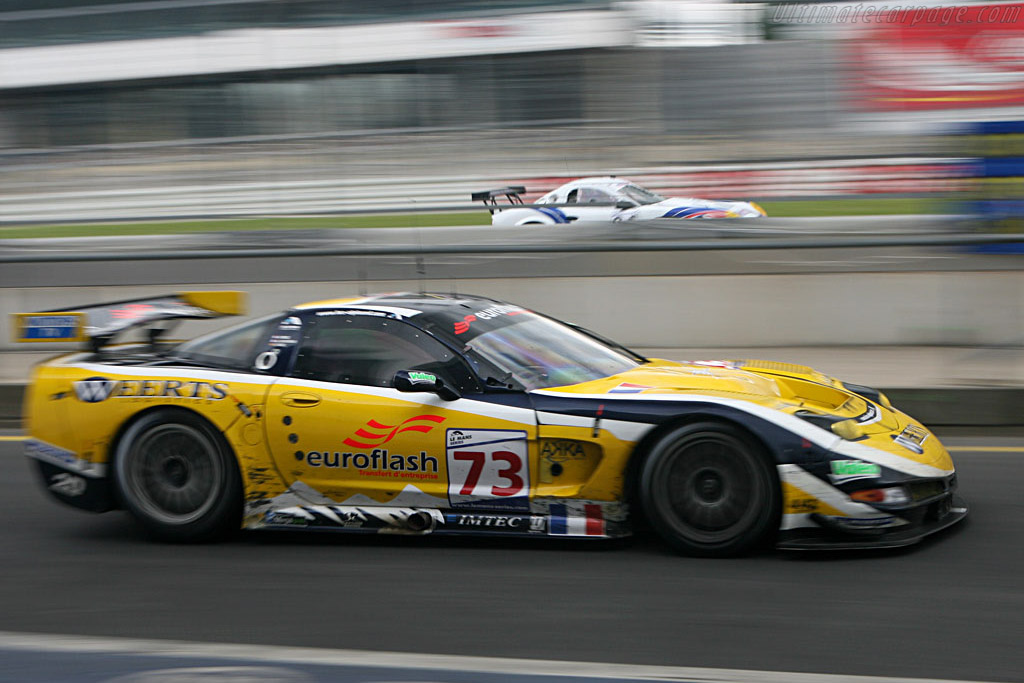 Side by side separated by the pit wall - Chassis: 010 - Entrant: Luc Alphand Adventures - 2007 Le Mans Series Nurburgring 1000 km