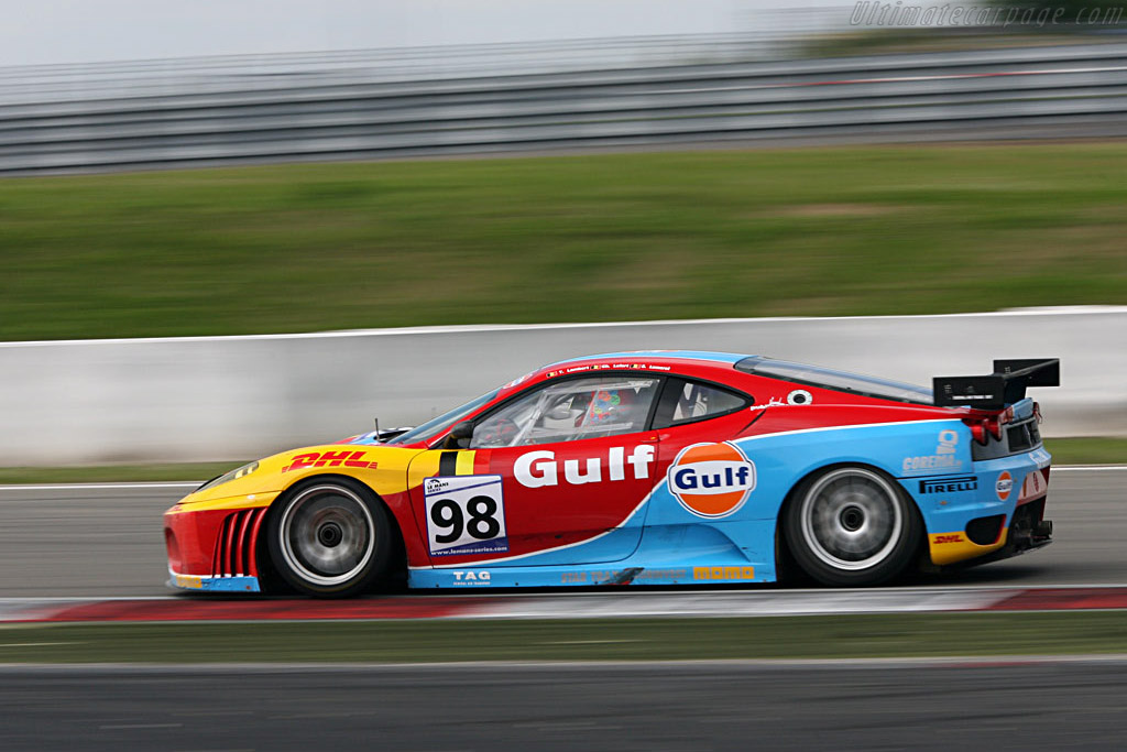 The evocative colours again - Chassis: 2452 - Entrant: Ice Pol Racing Team - 2007 Le Mans Series Nurburgring 1000 km
