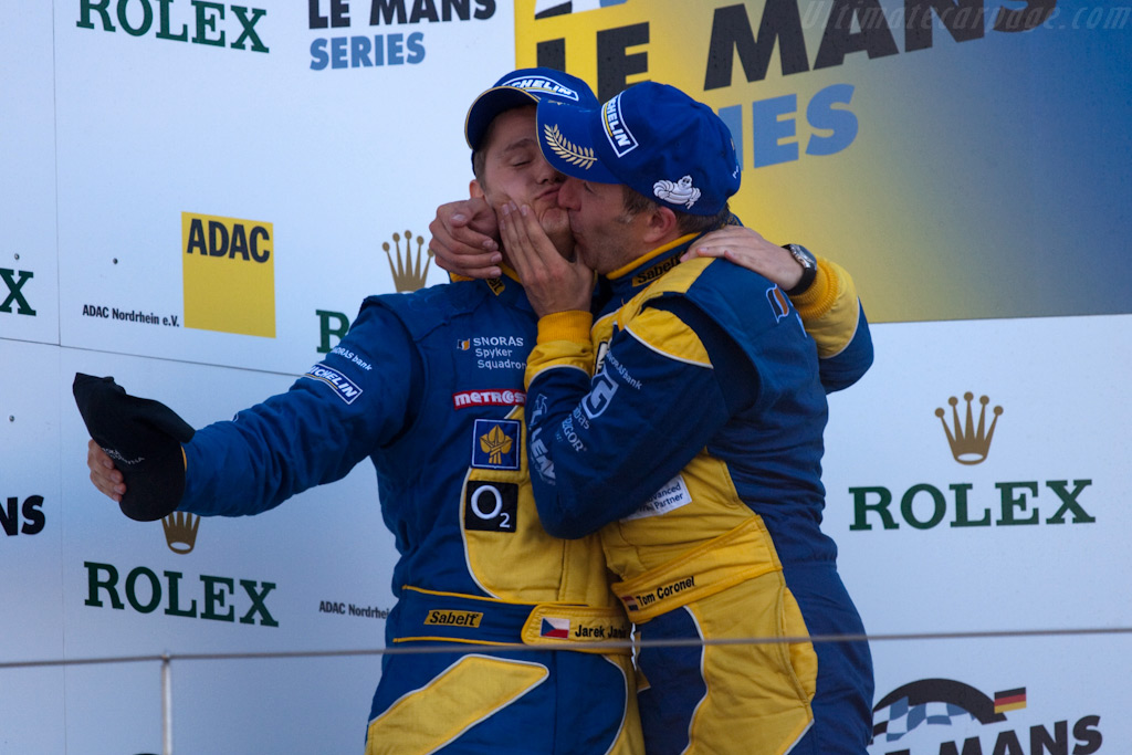 Coronel elated   - 2009 Le Mans Series Nurburgring 1000 km