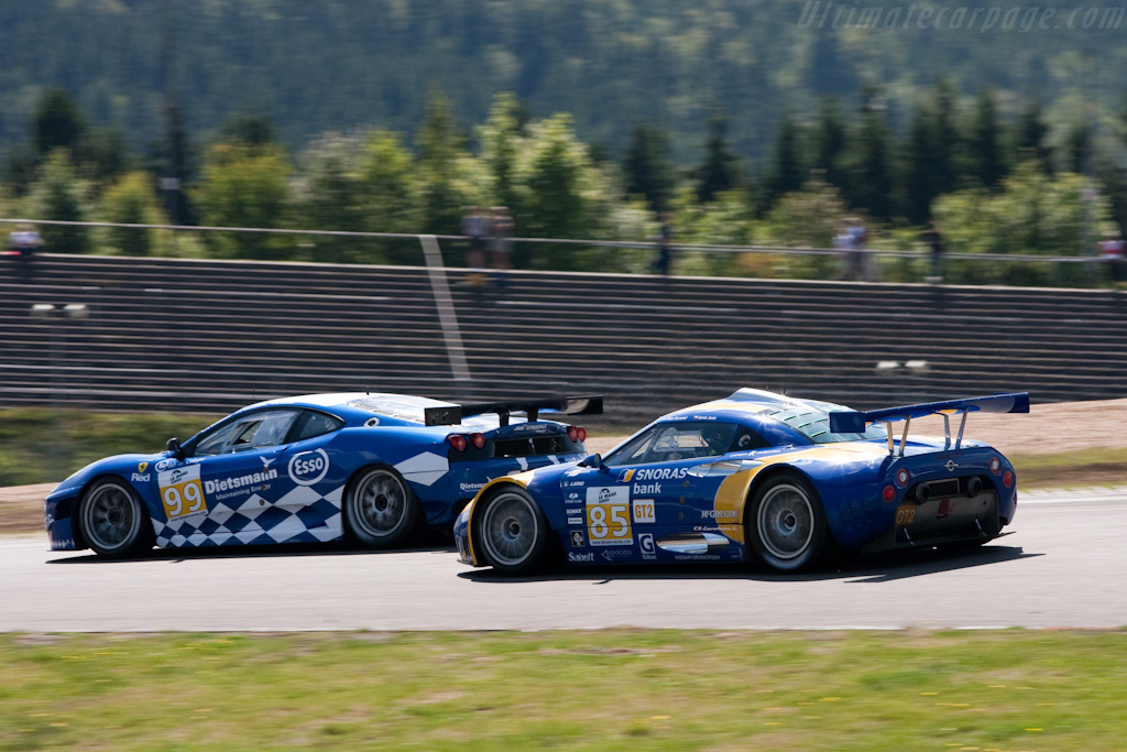 Coronol's chase up the field - Chassis: XL9AB01G37Z363190  - 2009 Le Mans Series Nurburgring 1000 km