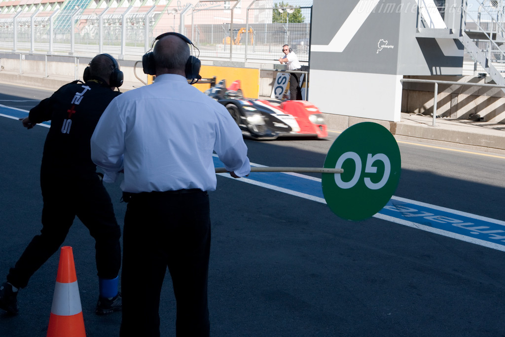 Missed the stop-go box   - 2009 Le Mans Series Nurburgring 1000 km